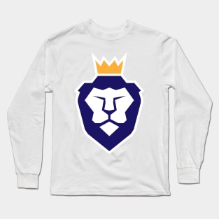 Lion King Logo Design for Boys Men Girls Women Kids Long Sleeve T-Shirt